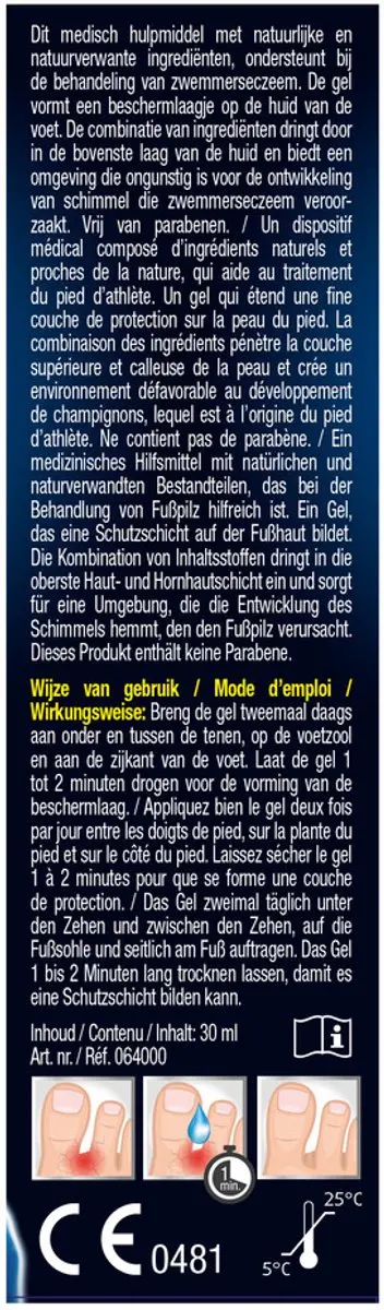 Lucovitaal Voetschimmel Gel 30ml