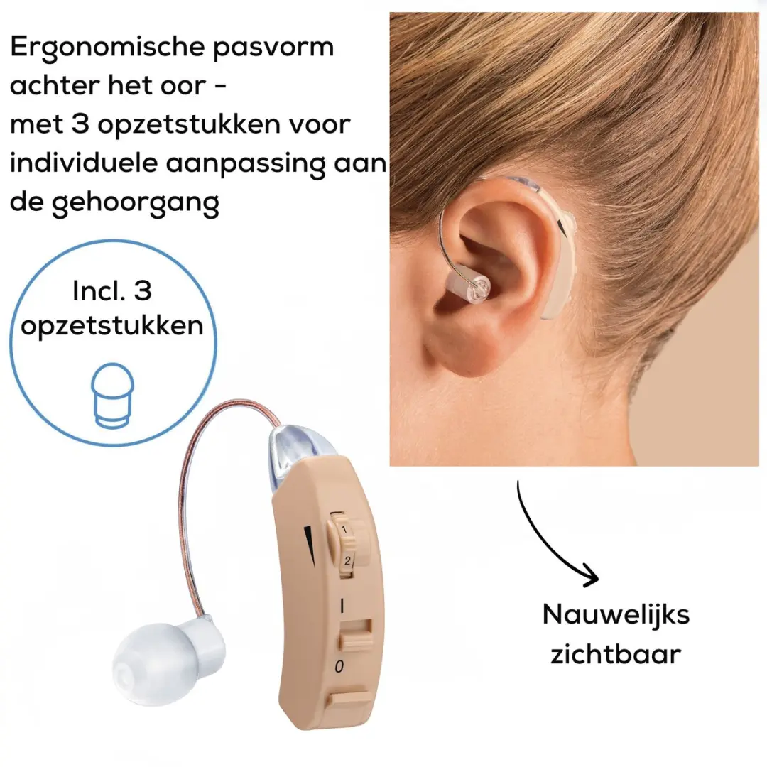 Beurer HA 50 RIC Hoortoestel - Beige - Incl. batterijen