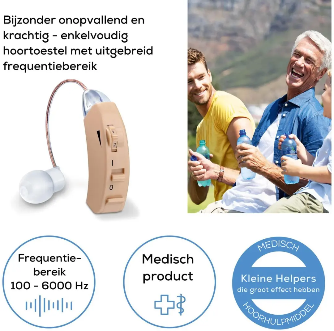 Beurer HA 50 RIC Hoortoestel - Beige - Incl. batterijen