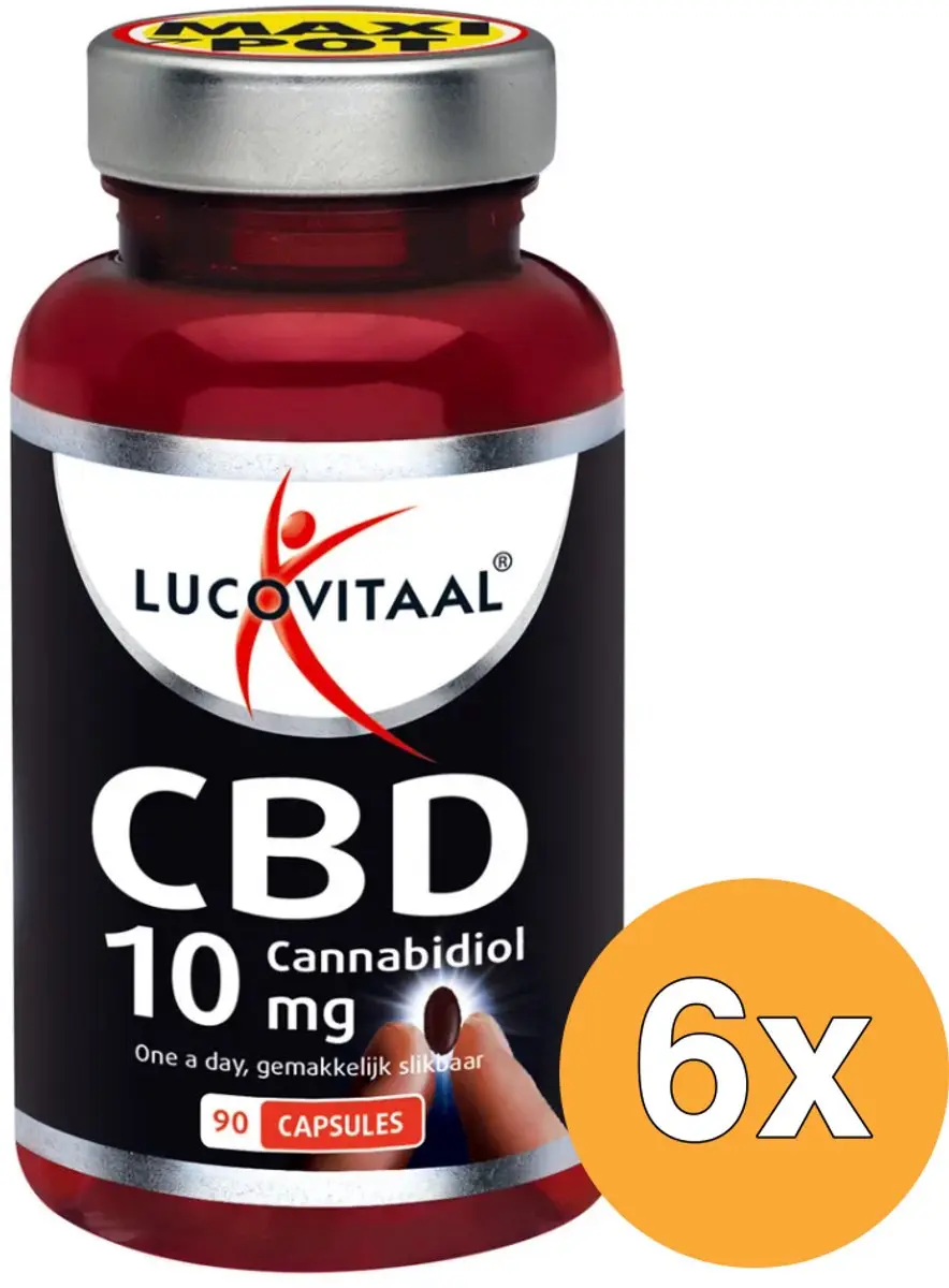 Lucovitaal CBD 10mg Capsules