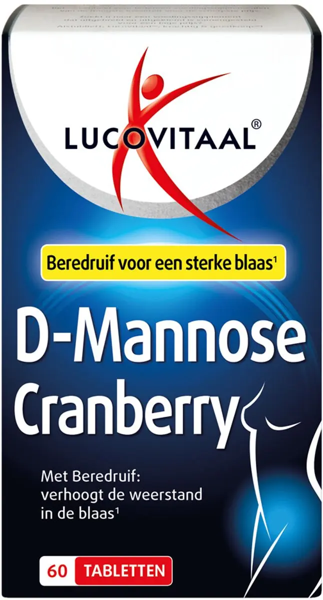 Lucovitaal D-Mannose Cranberry 180 tabletten