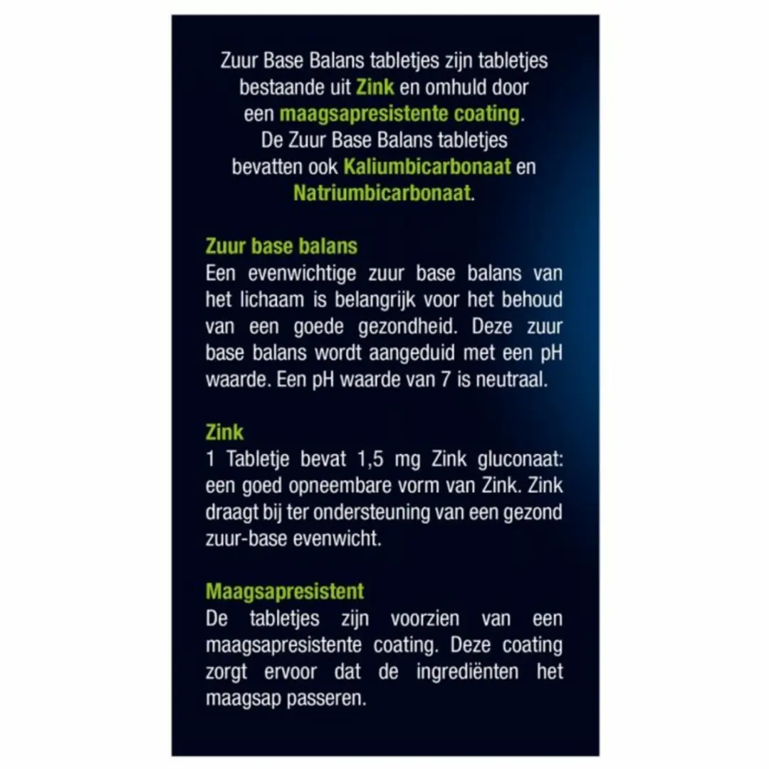 Lucovitaal Zuur Base - 100 tabletten (2x50)