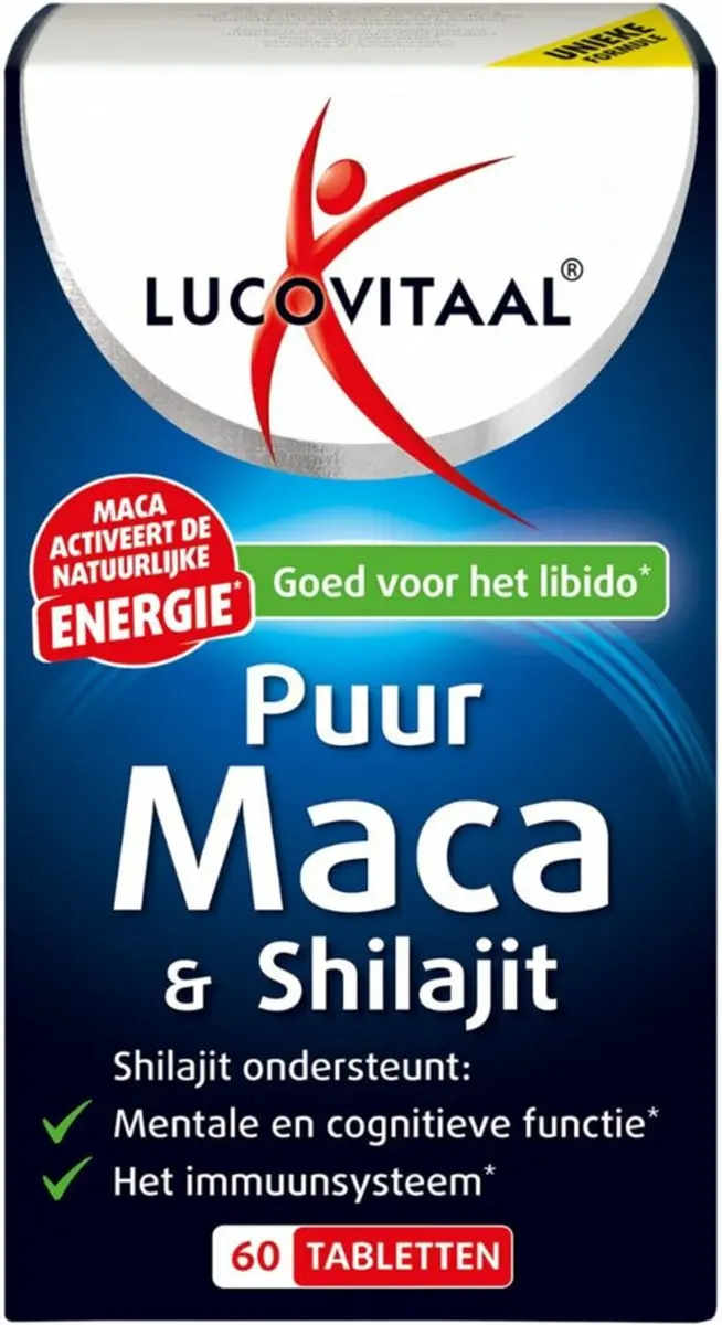 Lucovitaal Maca & Shilajit 60 Tabletten