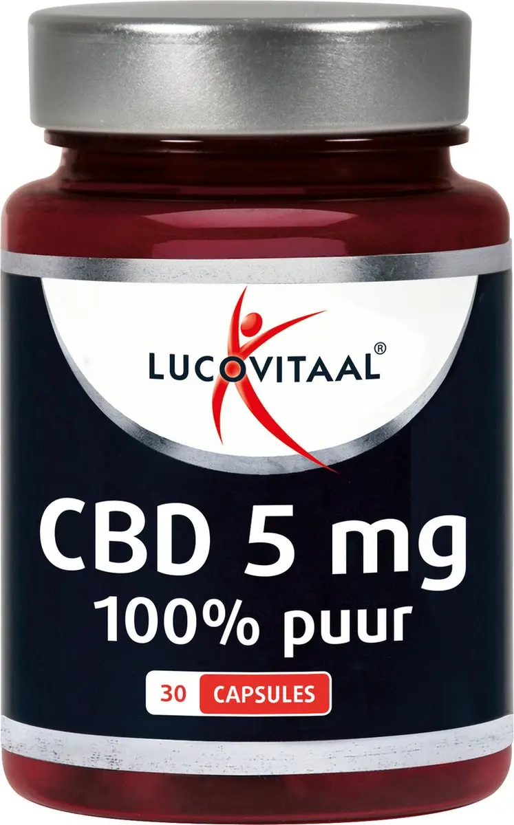 Lucovitaal CBD 5mg Voedingssupplement 30 Capsules