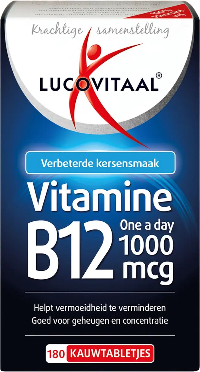 Lucovitaal Vitamine B12 1000mcg Kauwtabletten - 360g