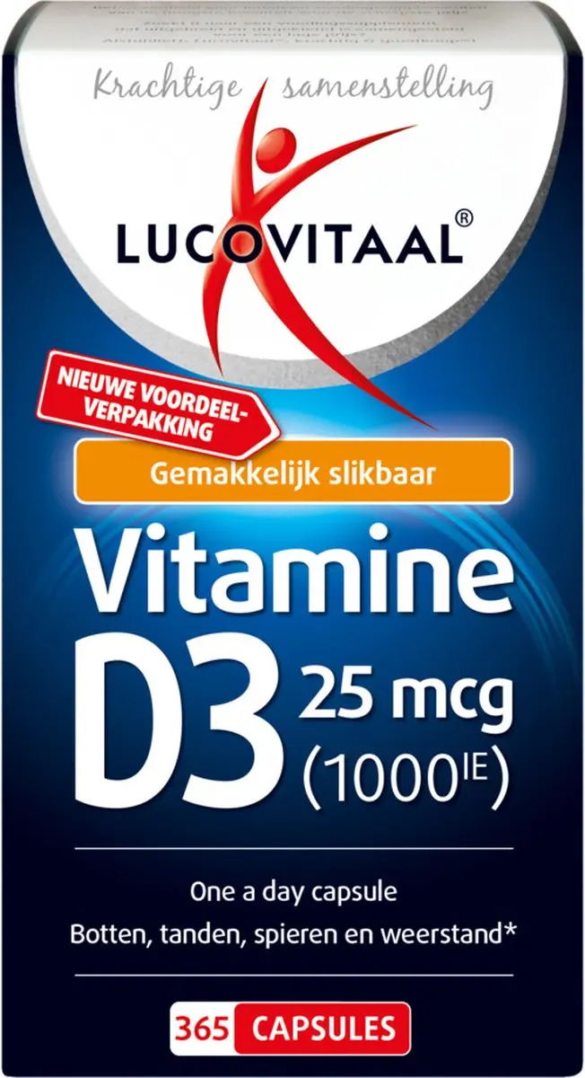 Lucovitaal Vitamine D3 25 µg