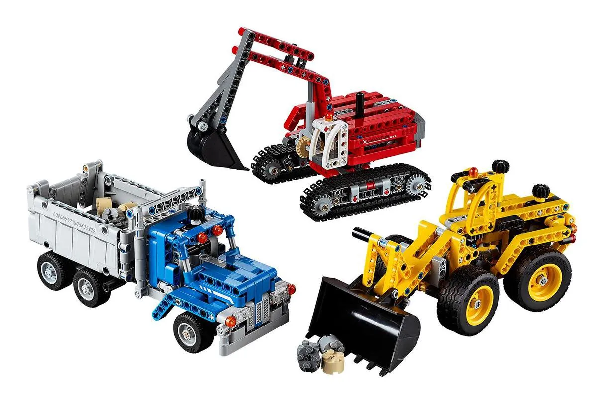 LEGO Technic Bouwploeg 42023 - 834 Stukken - Multicolor