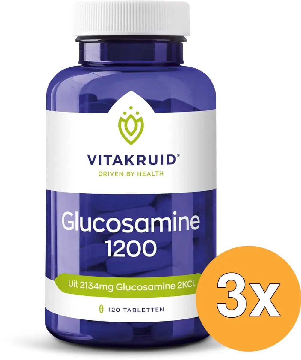Vitakruid Glucosamine Sulfaat 2KCl 1200mg
