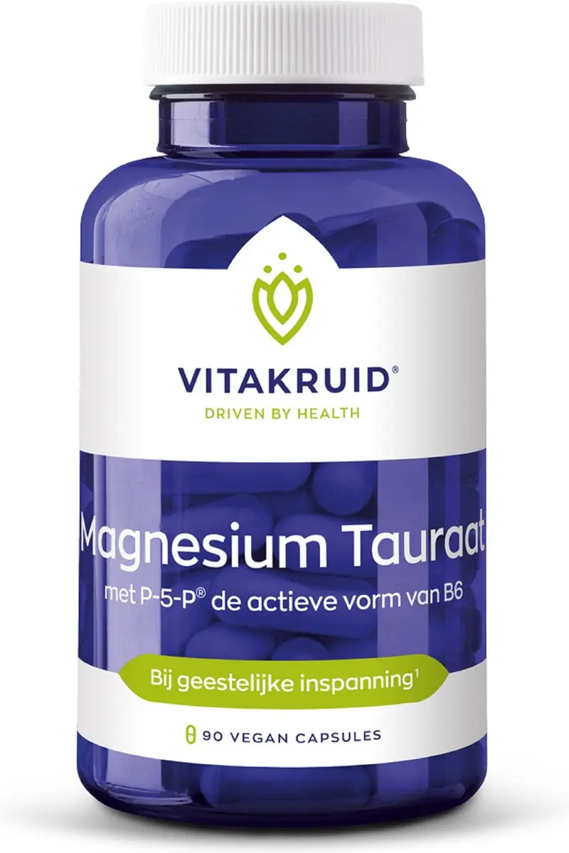 Vitakruid Magnesium Tauraat 90 Vegicaps