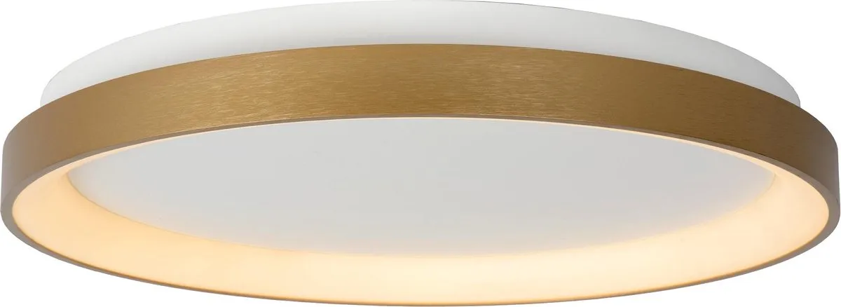 Lucide VIDAL Plafondlamp Ø48cm - Mat Goud/Messing