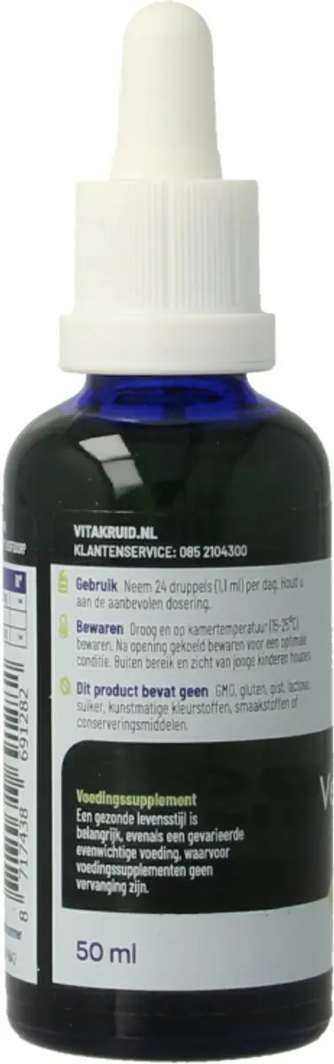Vitakruid Vegan Omega-3 Algenolie 50ml