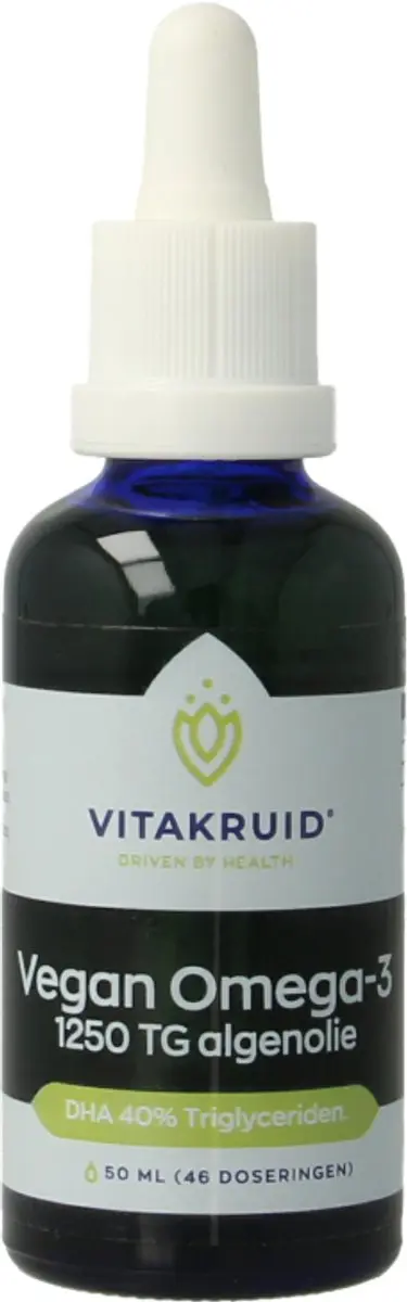 Vitakruid Vegan Omega-3 Algenolie 50ml