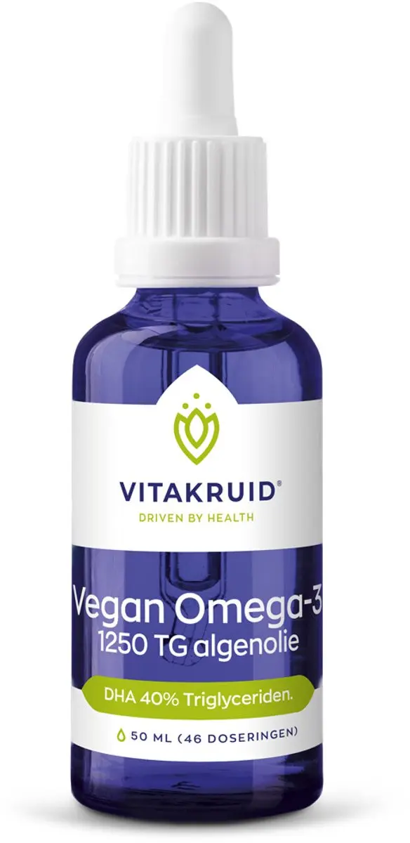 Vitakruid Vegan Omega-3 Algenolie 50ml