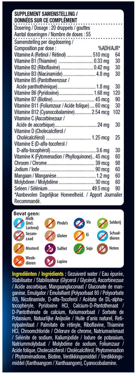 Lucovitaal Multi A-Z Druppels 50ml