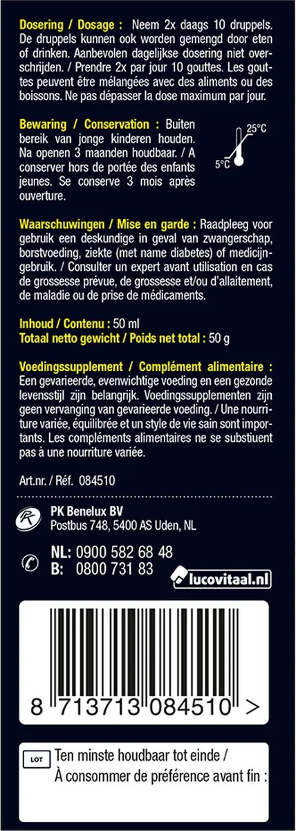 Lucovitaal Multi A-Z Druppels 50ml