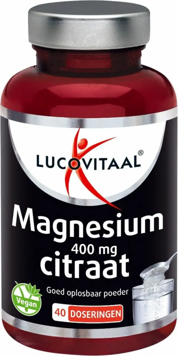 Lucovitaal Magnesium Citraat 400mg Poeder 100g