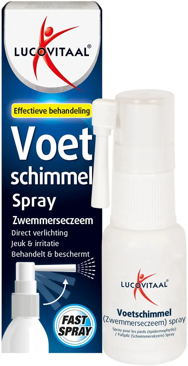 Lucovitaal Voetspray Schimmel 25ml