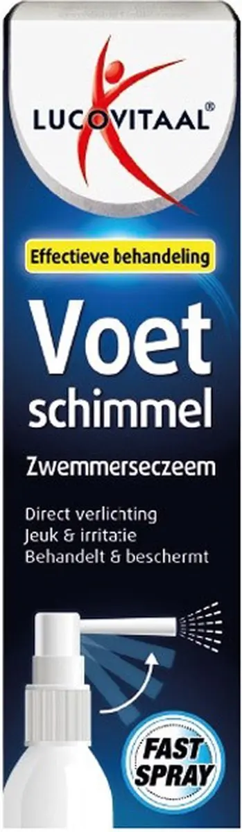 Lucovitaal Voetspray Schimmel 25ml