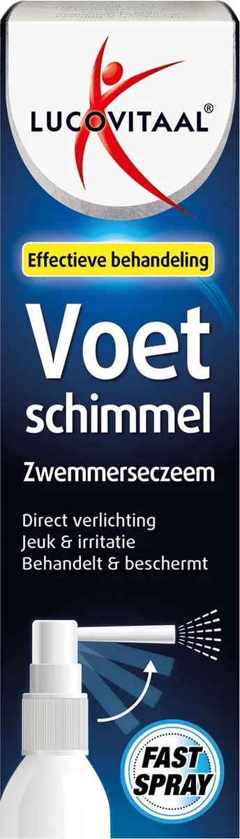 Lucovitaal Voetspray Schimmel 25ml