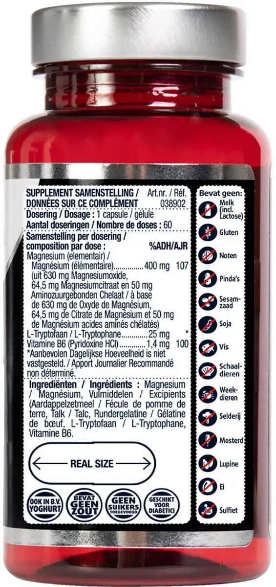 Lucovitaal Magnesium 400 L-Tryptofaan
