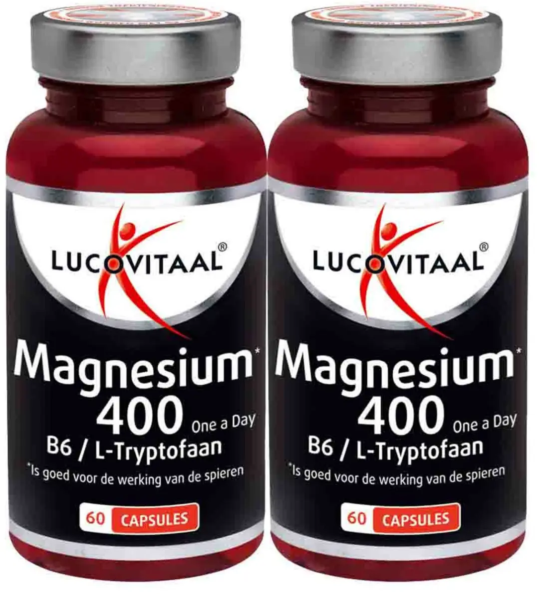 Lucovitaal Magnesium 400 L-Tryptofaan - 120 Capsules