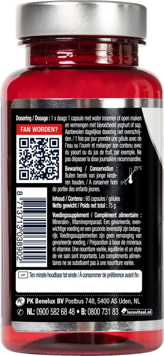 Lucovitaal Magnesium 400 L-Tryptofaan - 180 Capsules