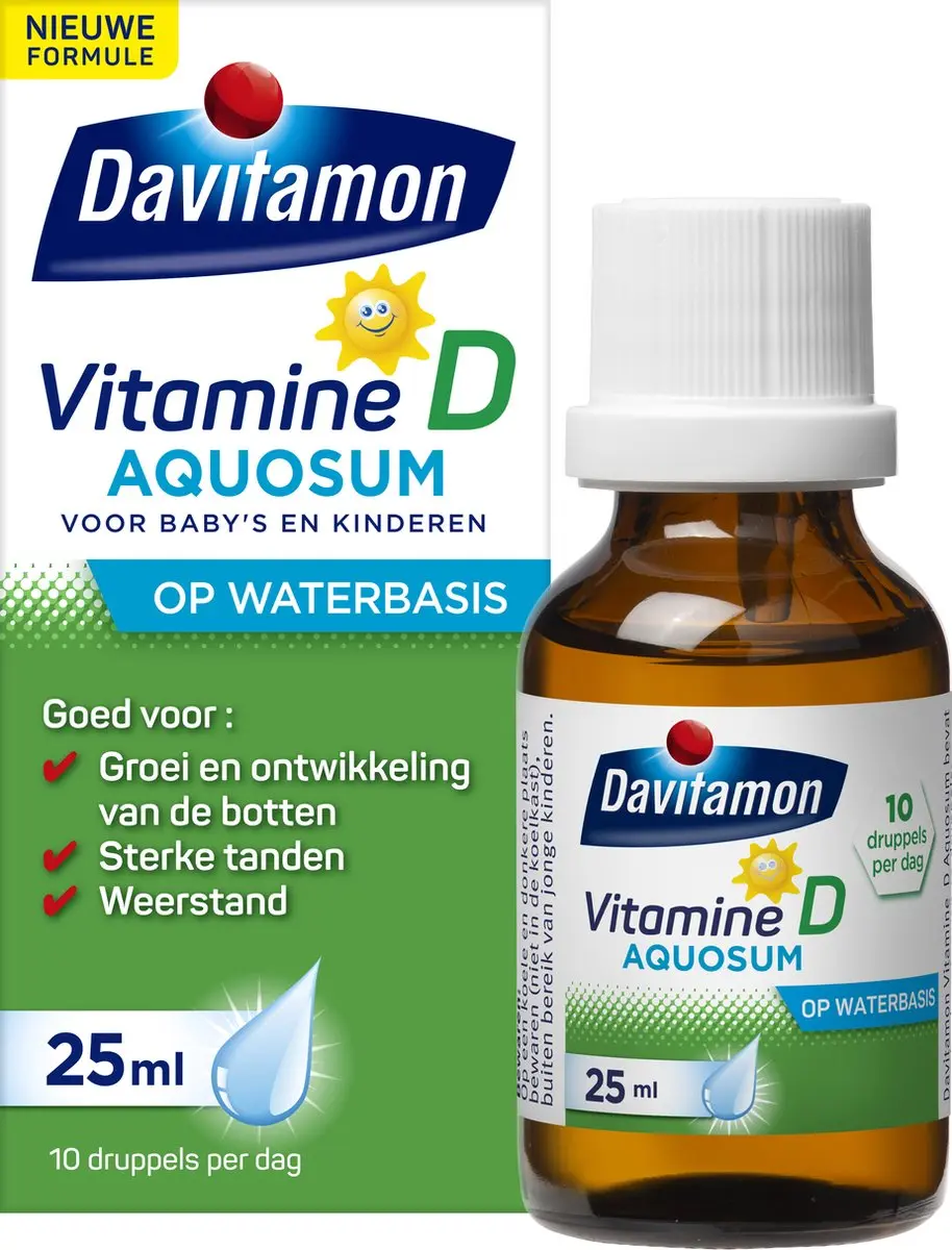 Davitamon Vitamine D Aquosum Baby 25ml
