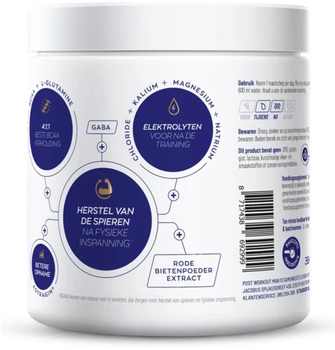 Vitakruid Post Workout Elite Man 360g
