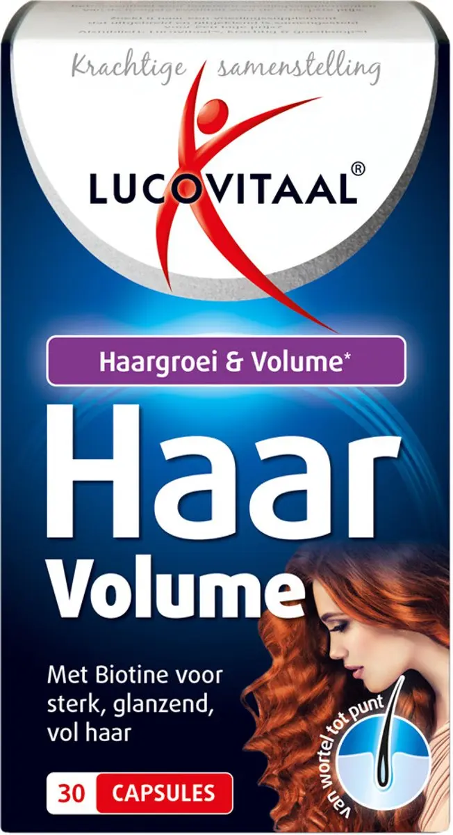 Lucovitaal Haar Groei & Volume 90 Capsules - 3x30