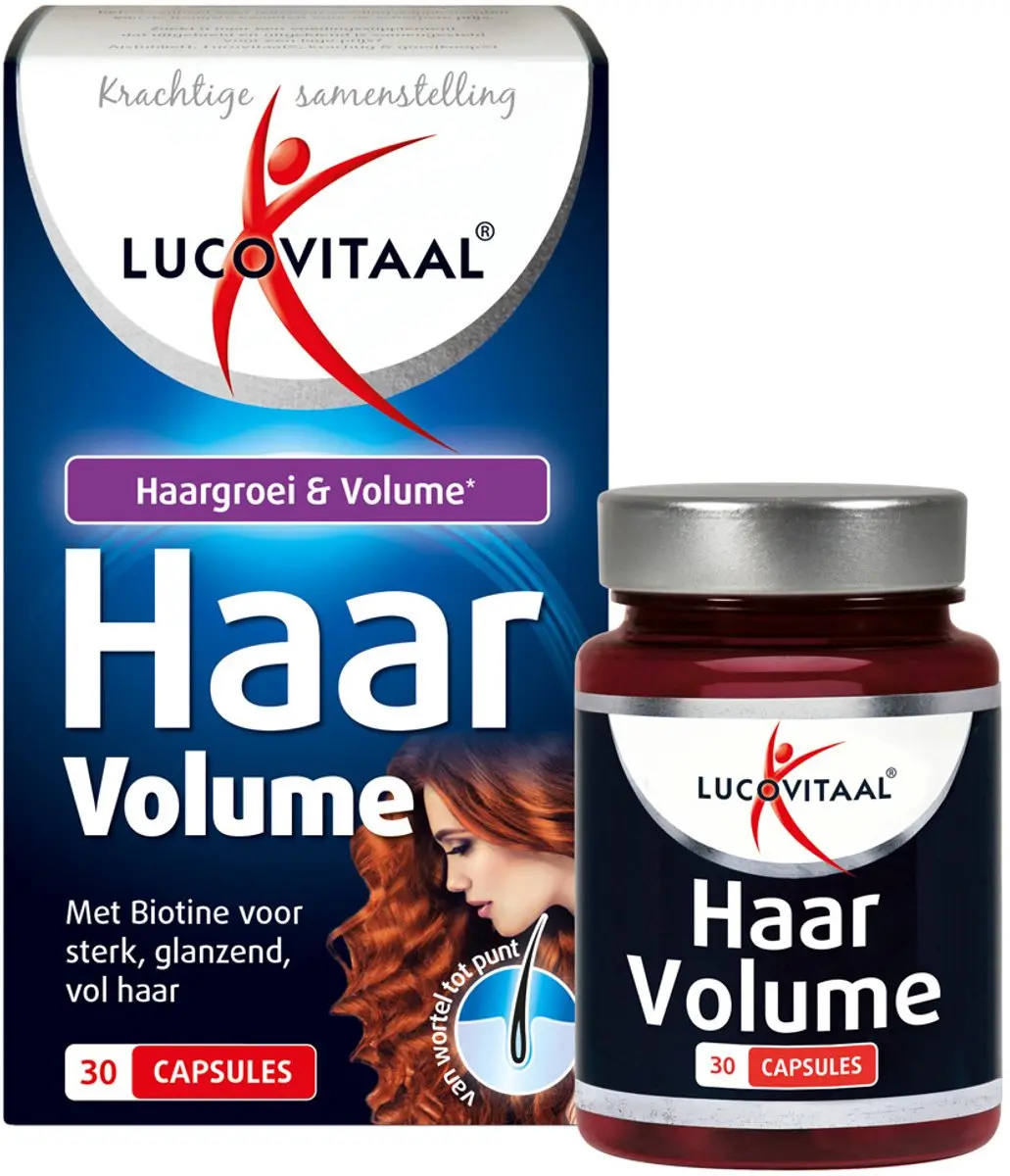 Lucovitaal Haar Groei & Volume 90 Capsules - 3x30
