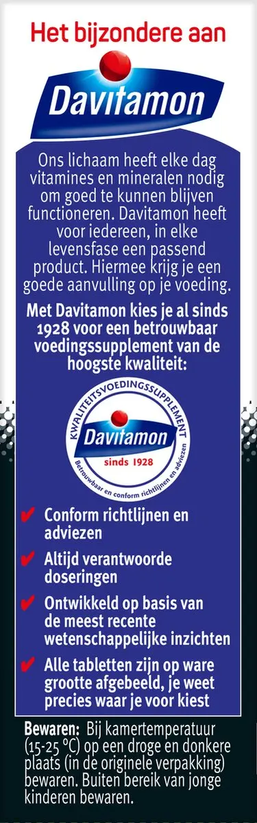 Davitamon Multi Man Multivitaminen 30 Tabletten