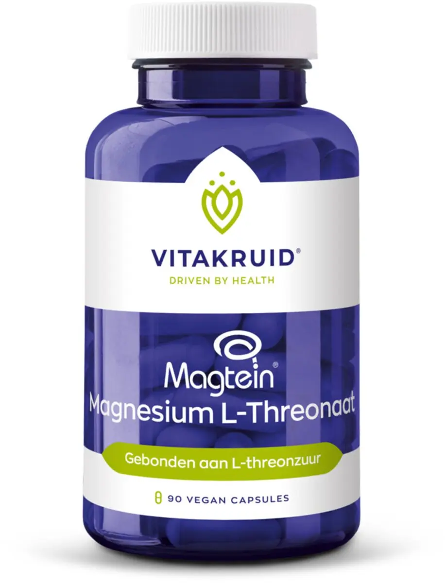 Vitakruid Magnesium L-Threonaat 180 Vegancapsules