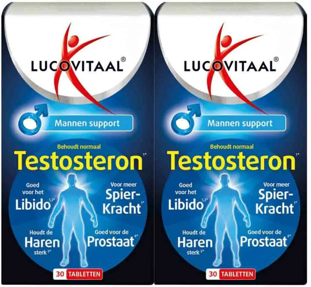 Lucovitaal Testosteron Mannen Support - 60 tabletten