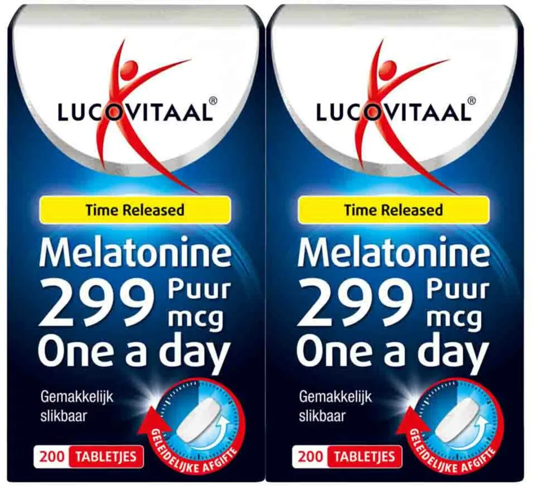 Lucovitaal Melatonine 0,299mg Time Released - 400 Tabletten