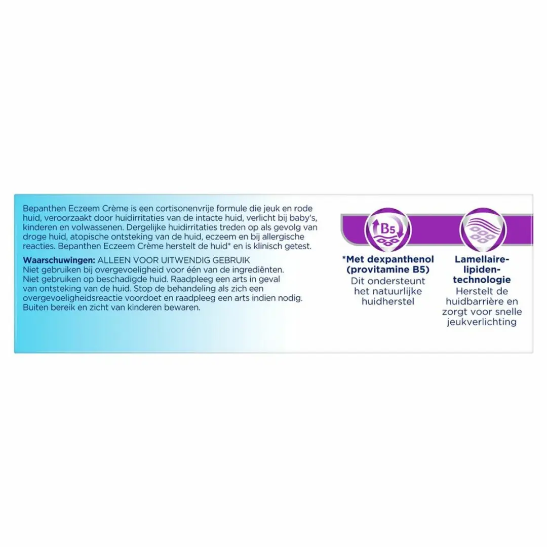Bepanthen Eczeem Crème - 2 Tubes 20g