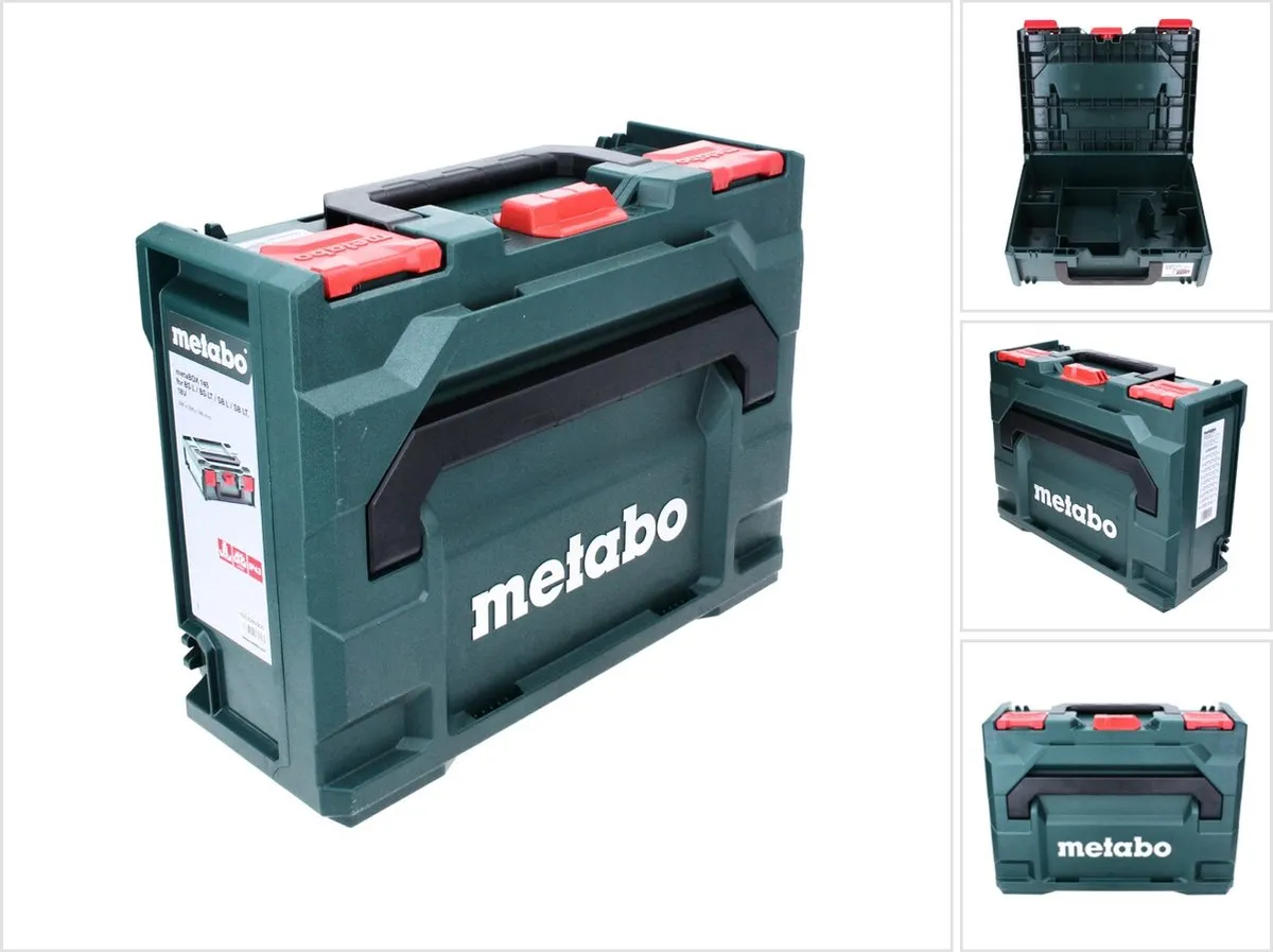 Metabo metaBOX 145 626886000 Machinekoffer - 396x296x145mm Groen/rood