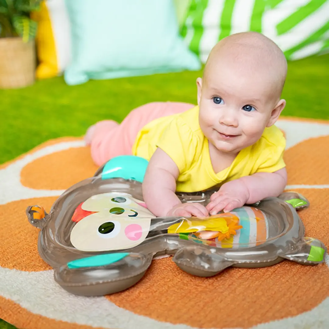 Bright Starts Baby Water Speelmat Hungry Monkey - Bruin