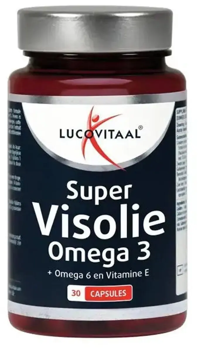 Lucovitaal Super Visolie Omega 3 - 30 Capsules