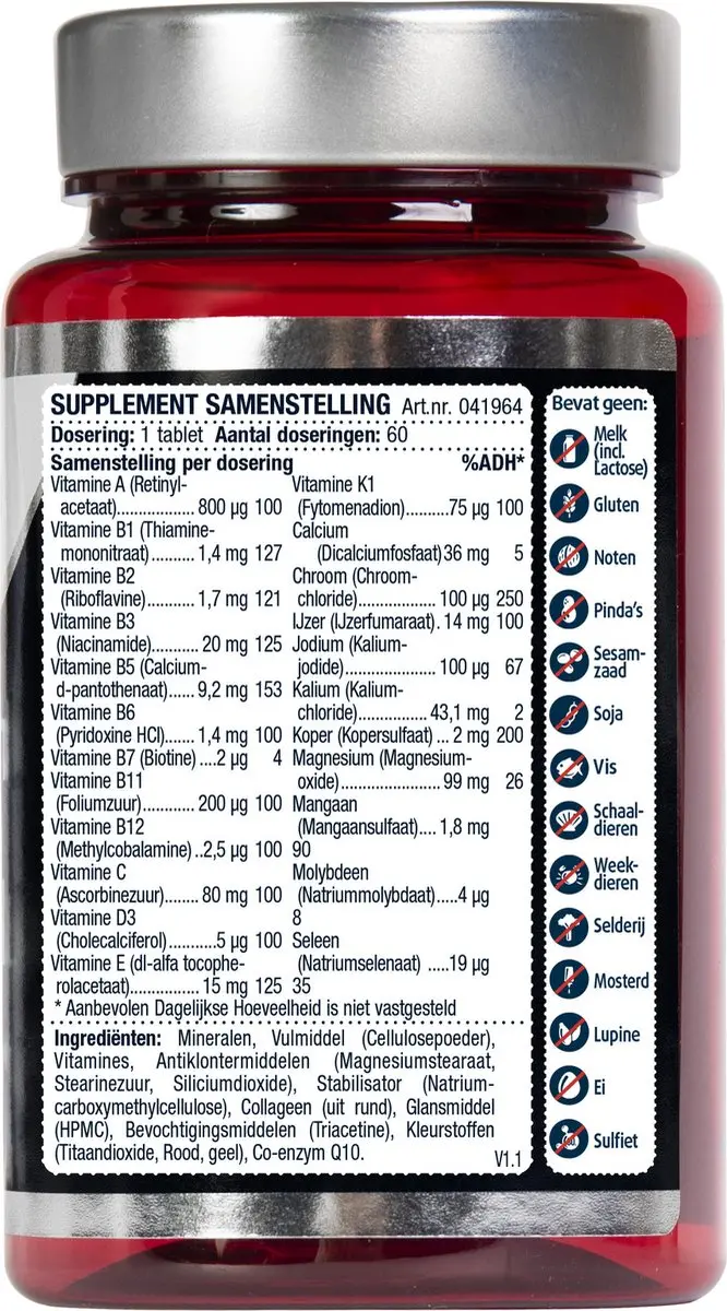 Lucovitaal Collageen Super Compleet Voedingssupplement 60 tabletten