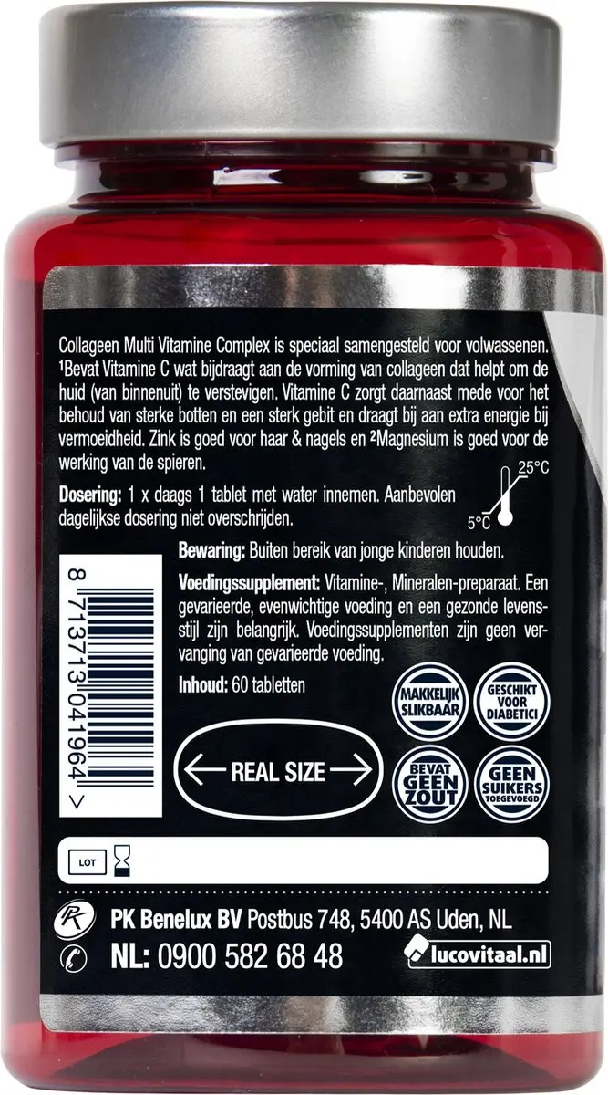 Lucovitaal Collageen Super Compleet Voedingssupplement 60 tabletten