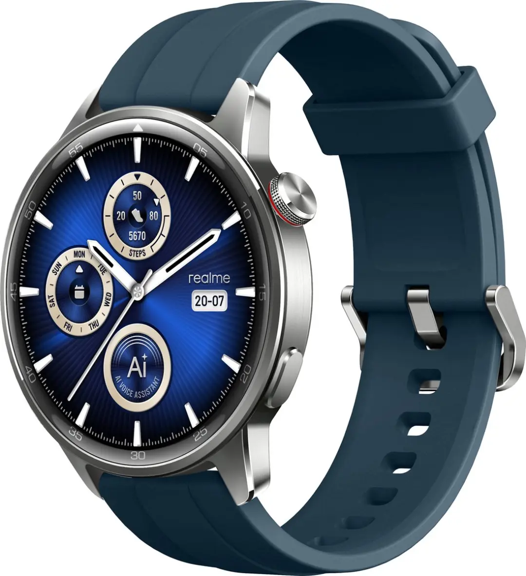 Realme Watch S2 - 46mm - 1.43" - 380mAh - Zilvergrijs