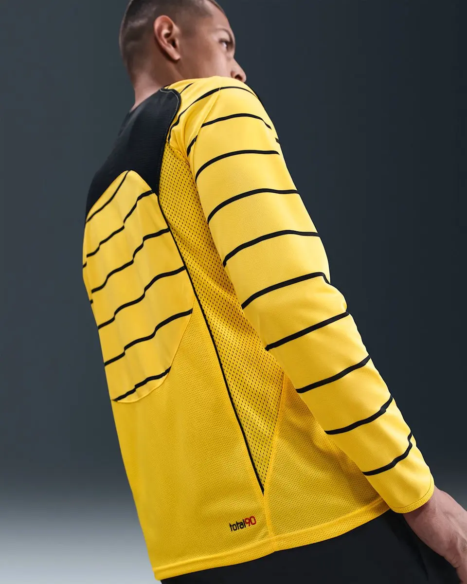 Nike Total 90 Dri-FIT Voetbaltop S - Geel/Zwart/Rood