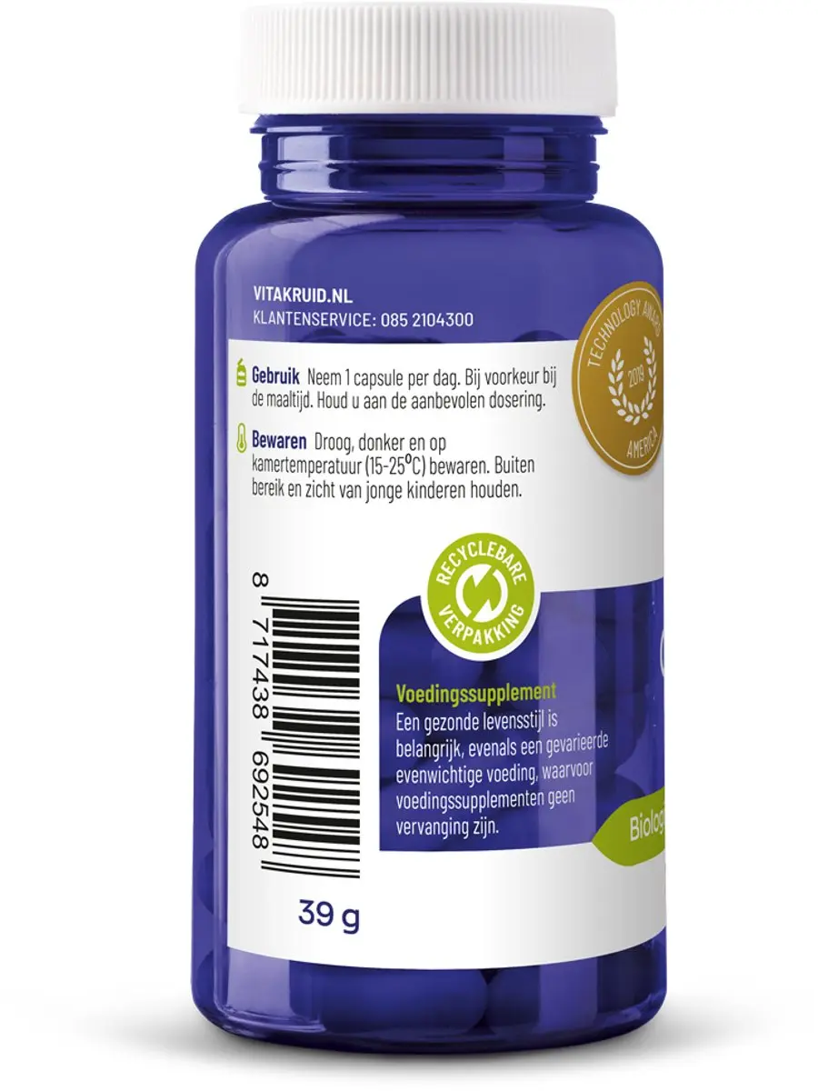 Vitakruid Q10 Ubiquinol 100mg - 90 Vegacapsules