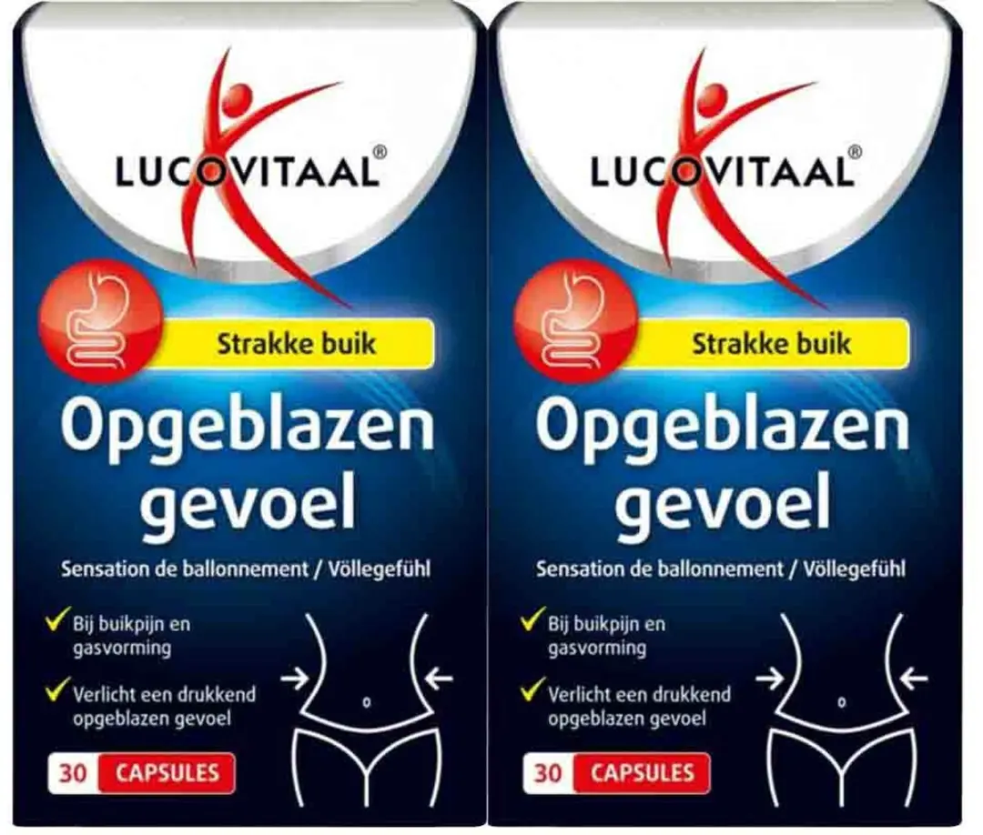 Lucovitaal Opgeblazen Gevoel 60 Capsules