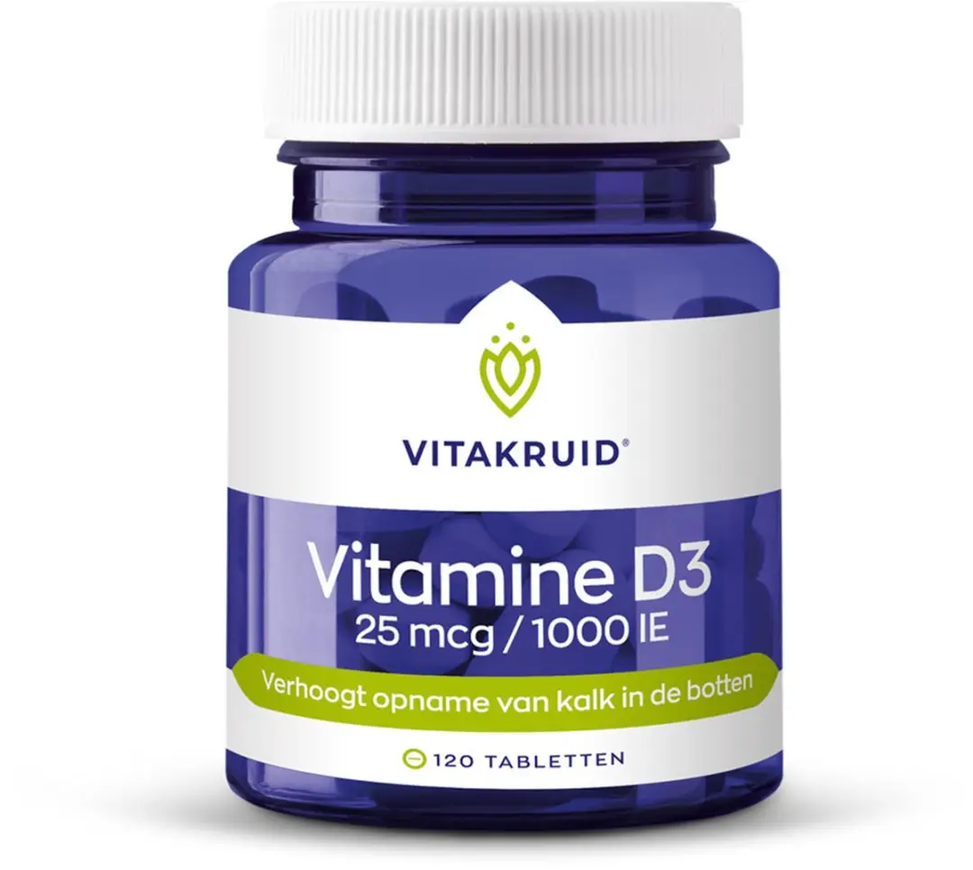 VitaKruid Vitamine D3 25 mcg