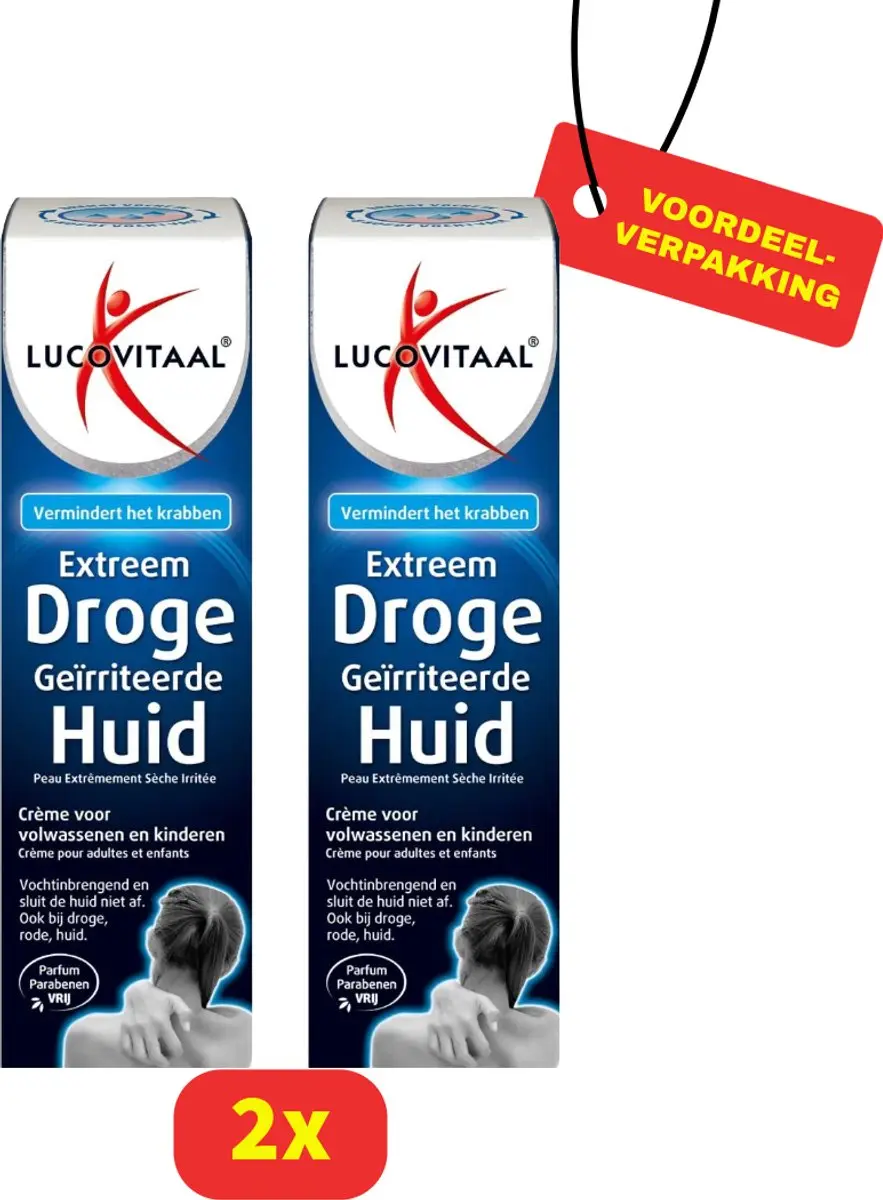 Lucovitaal Anti-jeukcrème 2x50ml