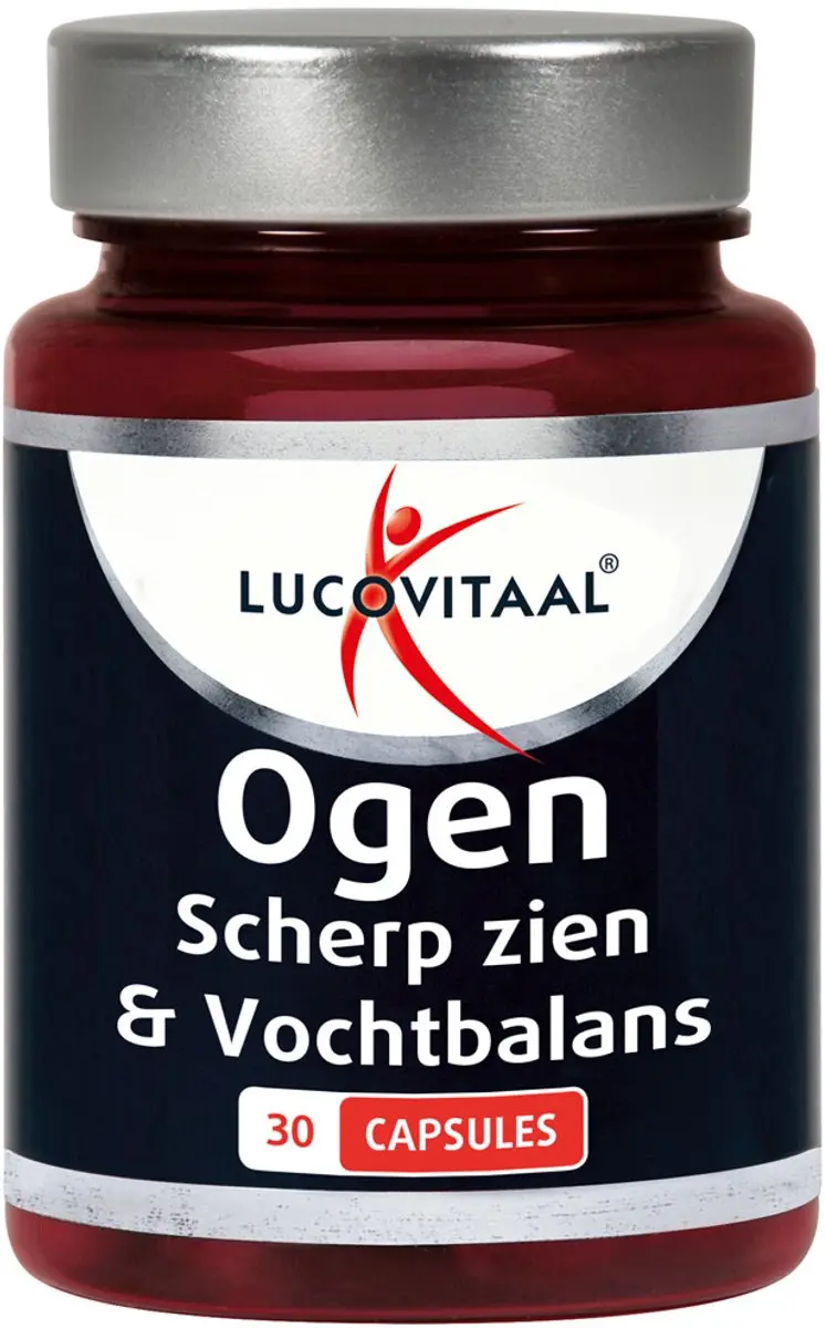 Lucovitaal Ogen Scherp Zien & Vochtbalans - 60 Capsules