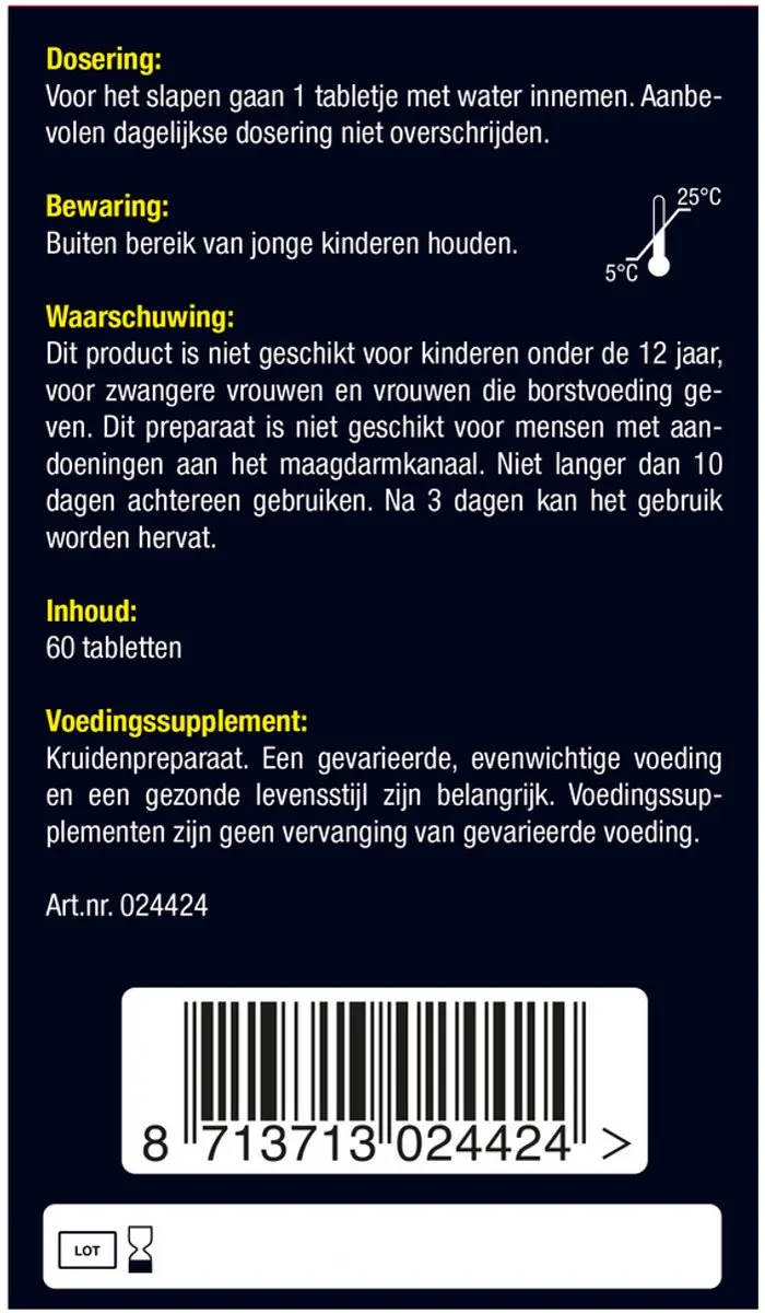 Lucovitaal Stoelgang met Senna 60 tabletten