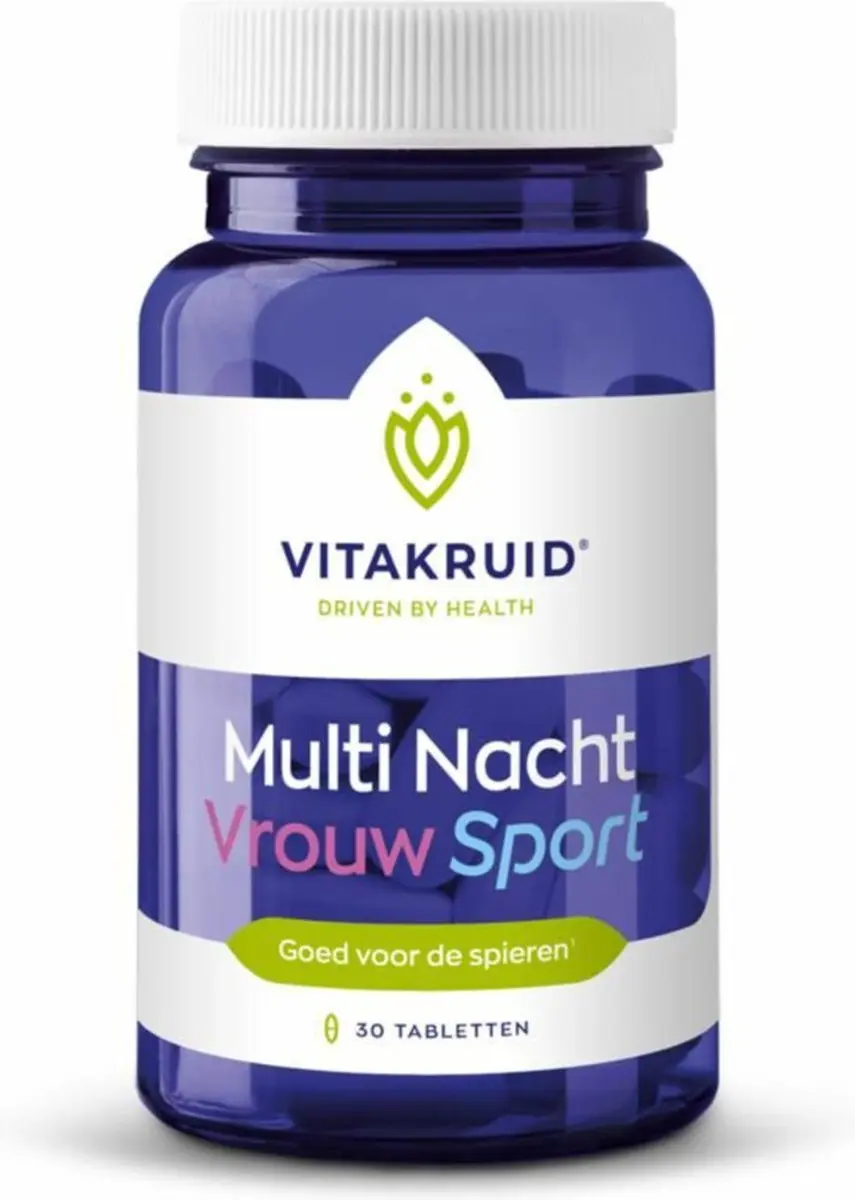 Vitakruid Multi Dag & Nacht Vrouw Sport - 180 tabletten