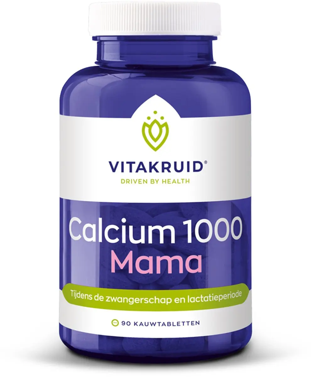 Vitakruid Calcium 1000 Mama Kauwtabletten